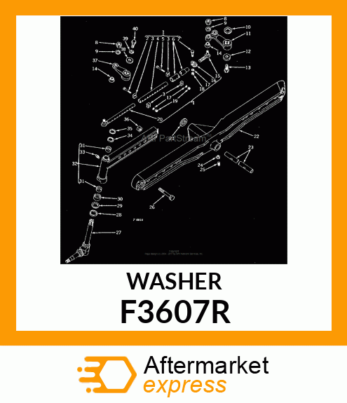 WASHER, SPECIAL F3607R