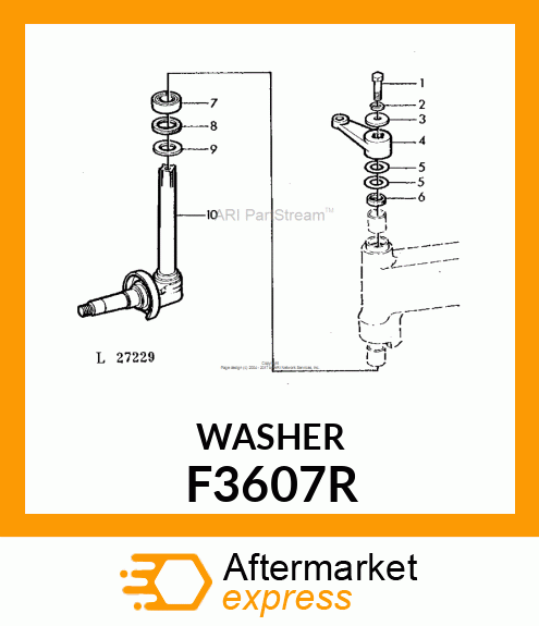 WASHER, SPECIAL F3607R