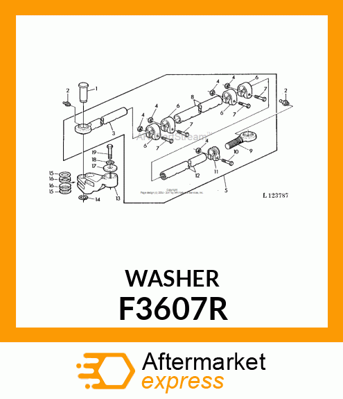 WASHER, SPECIAL F3607R