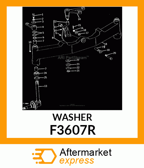 WASHER, SPECIAL F3607R