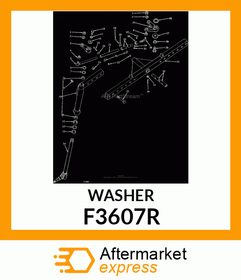 WASHER, SPECIAL F3607R