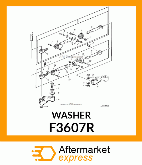 WASHER, SPECIAL F3607R