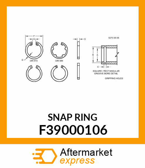 SNAP RING F39000106