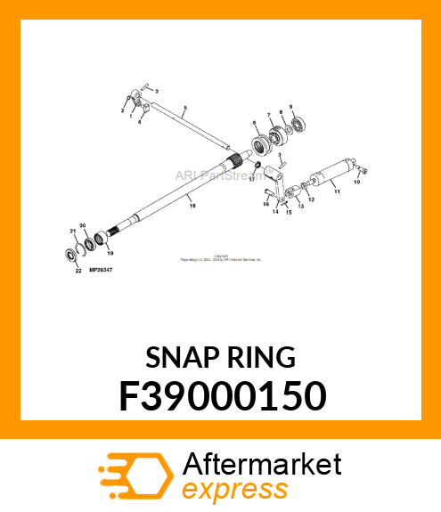 SNAP RING F39000150