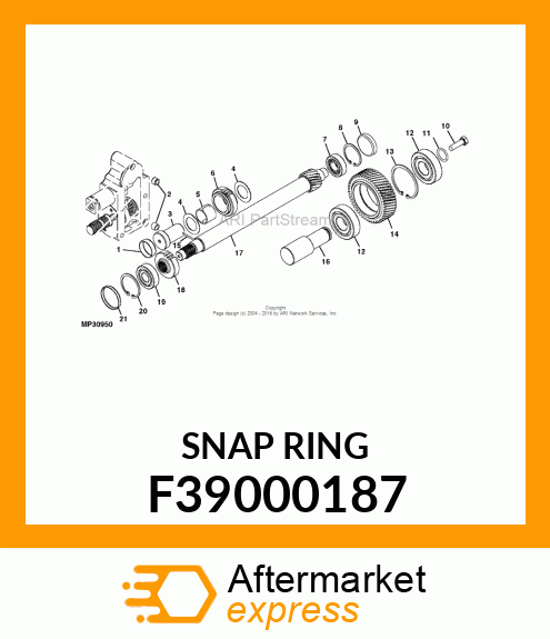 SNAP RING, SNAP RING F39000187