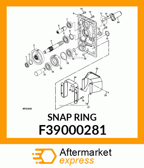 SNAP RING F39000281