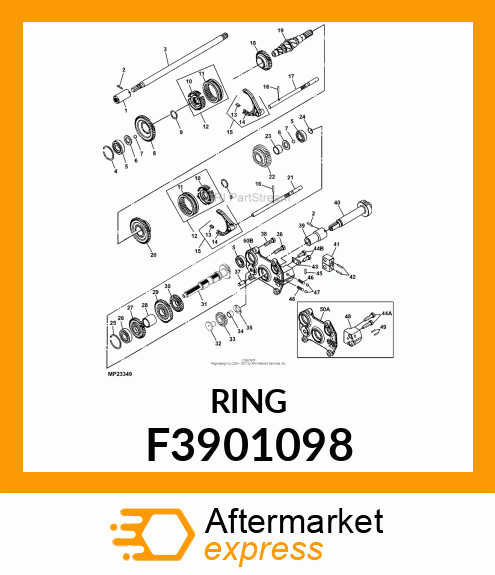 SNAP RING,EXTERNAL F3901098