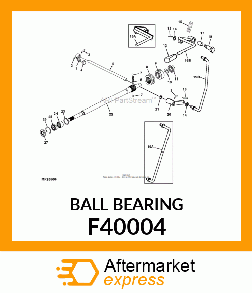 BALL BEARING F40004