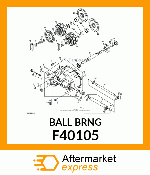 BALL BEARING F40105