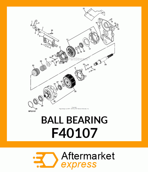 BALL BEARING F40107