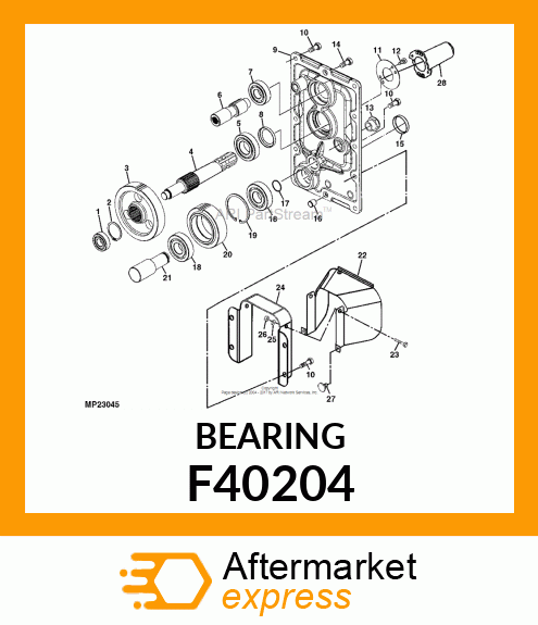 BALL BEARING F40204