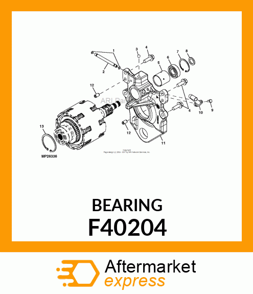 BALL BEARING F40204