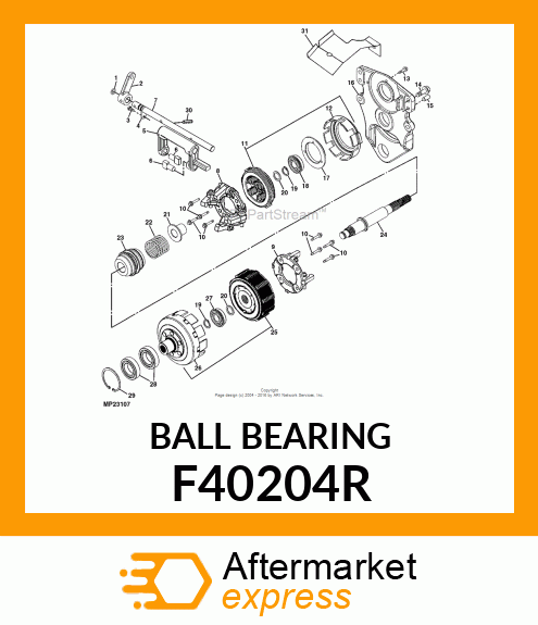 BALL BEARING F40204R