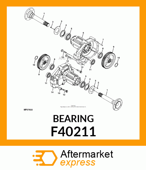 BALL BEARING, F40211