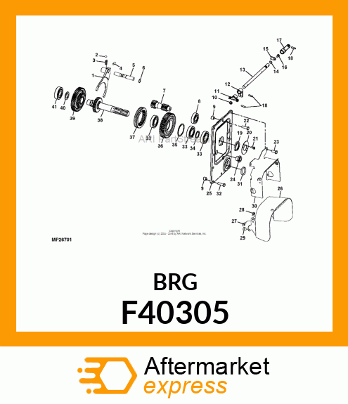 BALL BEARING F40305