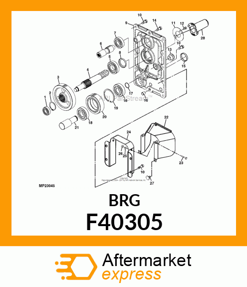 BALL BEARING F40305