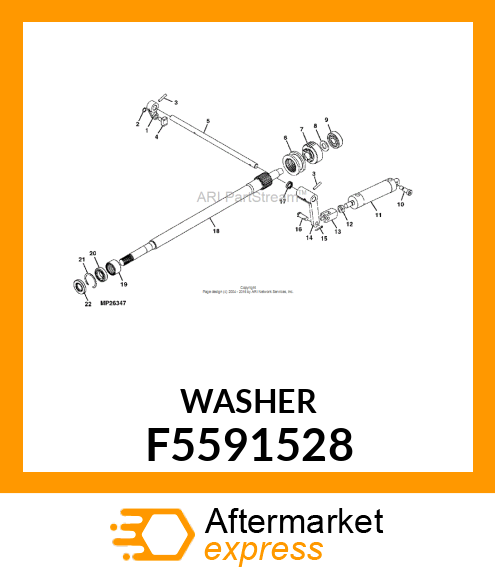 BEARING RACE, THRUST F5591528