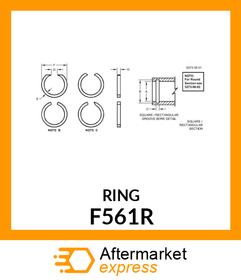 Snap Ring F561R