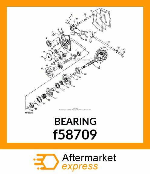 BEARING f58709