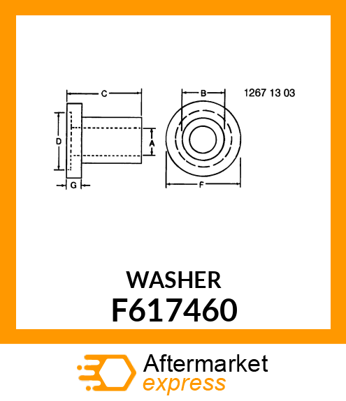 WASHER F617460