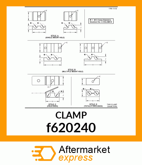 CLAMP f620240