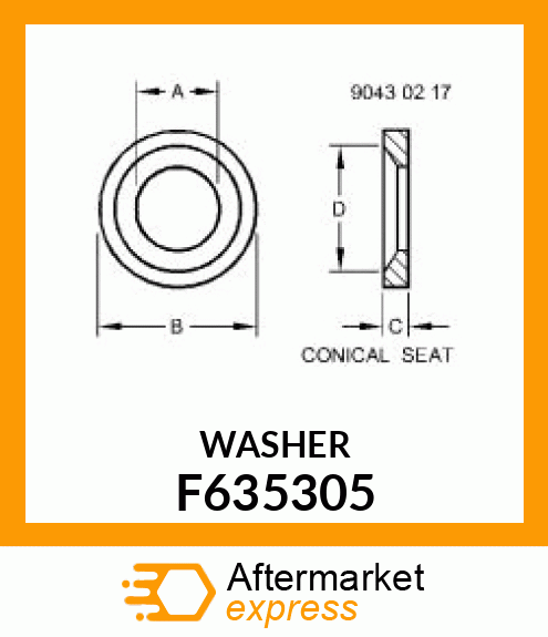 WASHER F635305