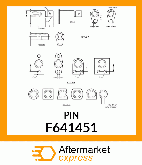 PIN F641451