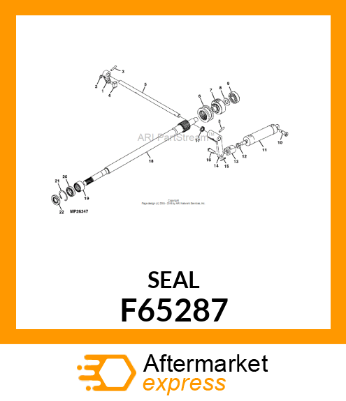 SEAL, OIL F65287