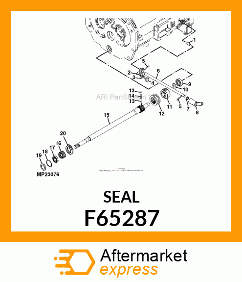 SEAL, OIL F65287