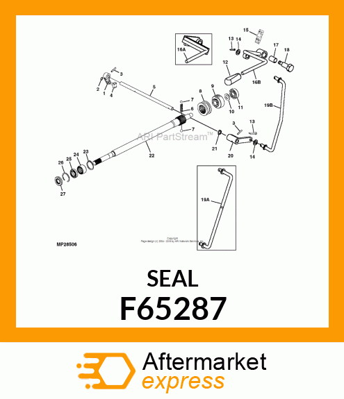 SEAL, OIL F65287