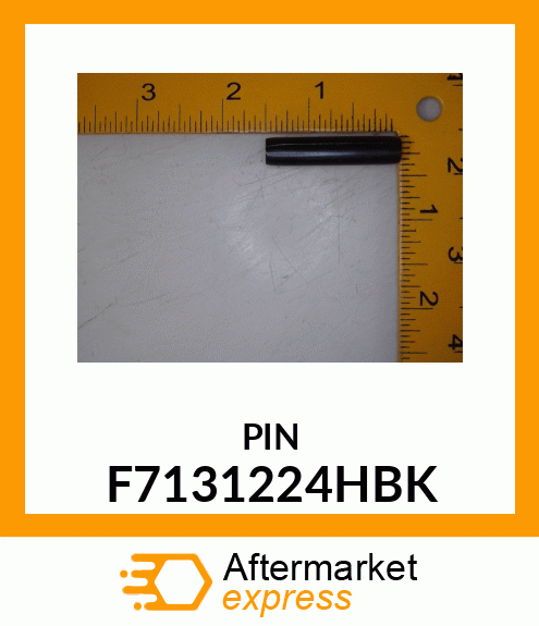 PIN, SPIROL F7131224HBK