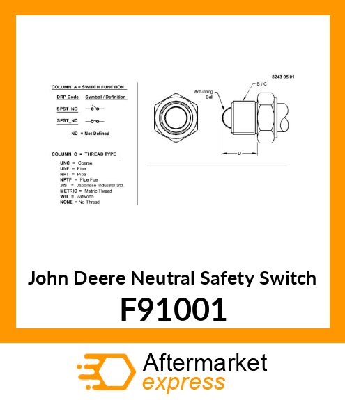 SWITCH, NEU SAFE F91001