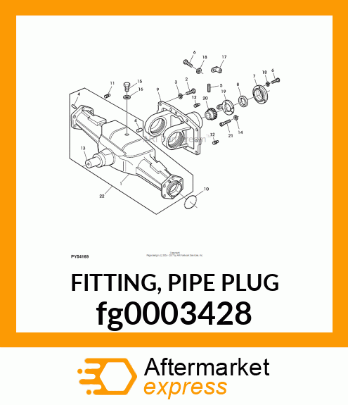 FITTING, PIPE PLUG fg0003428