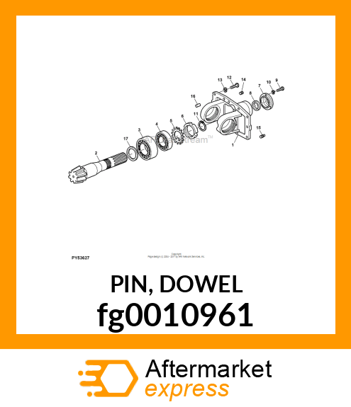 PIN, DOWEL fg0010961