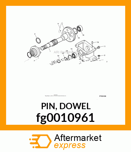 PIN, DOWEL fg0010961