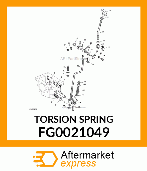 TORSION SPRING FG0021049