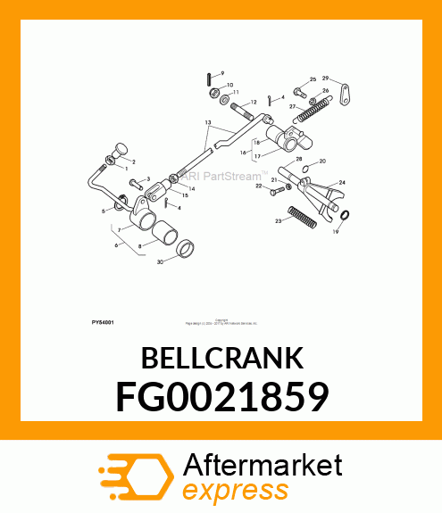 BELLCRANK FG0021859