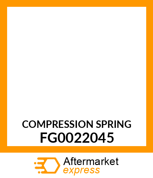 COMPRESSION SPRING FG0022045