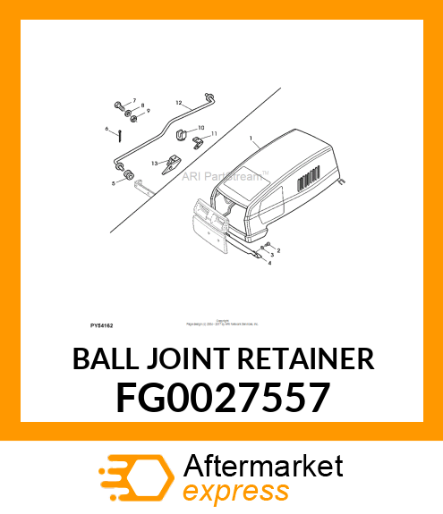 BALL JOINT RETAINER FG0027557