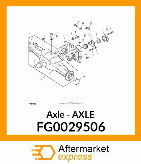 Axle FG0029506