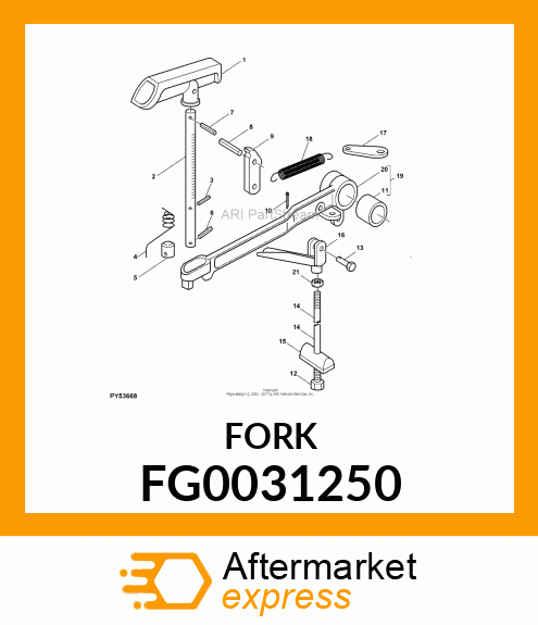 FORK FG0031250