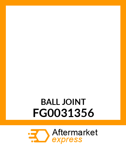 BALL JOINT FG0031356