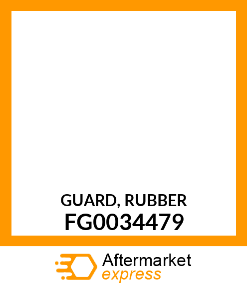 GUARD, RUBBER FG0034479