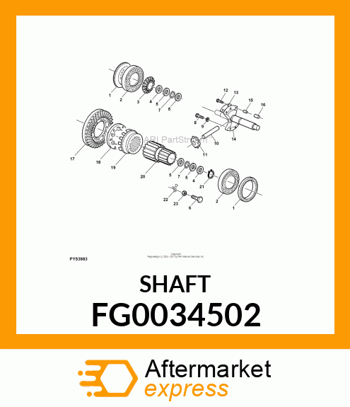 SHAFT FG0034502