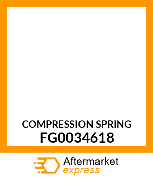 COMPRESSION SPRING FG0034618