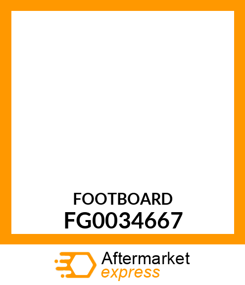 FOOTBOARD FG0034667