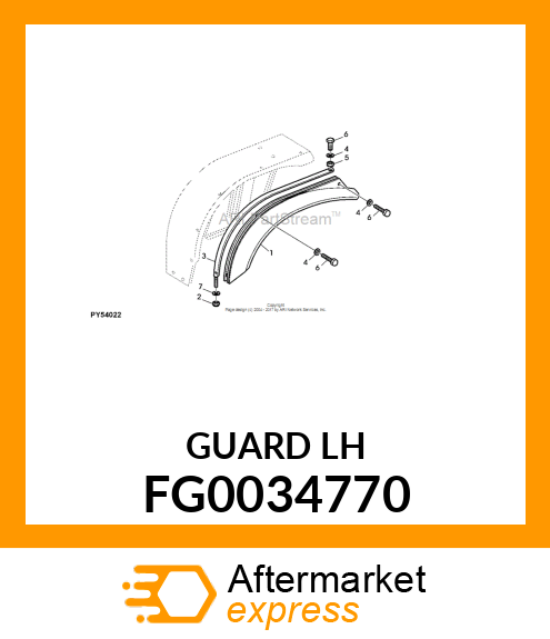 GUARD LH FG0034770