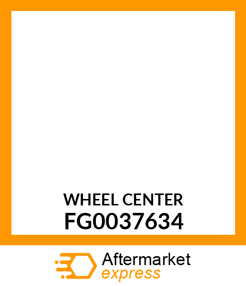 WHEEL CENTER FG0037634