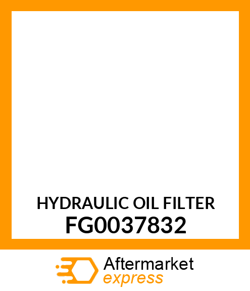 HYDRAULIC OIL FILTER FG0037832