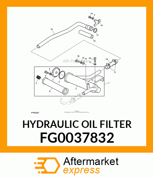 HYDRAULIC OIL FILTER FG0037832